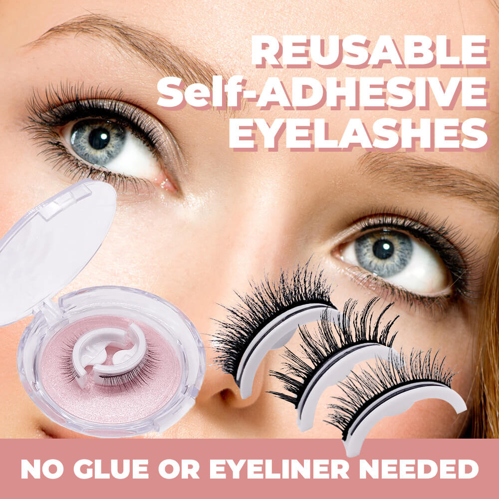 Reusable Self-Adhesive Eyelashes – Chosely